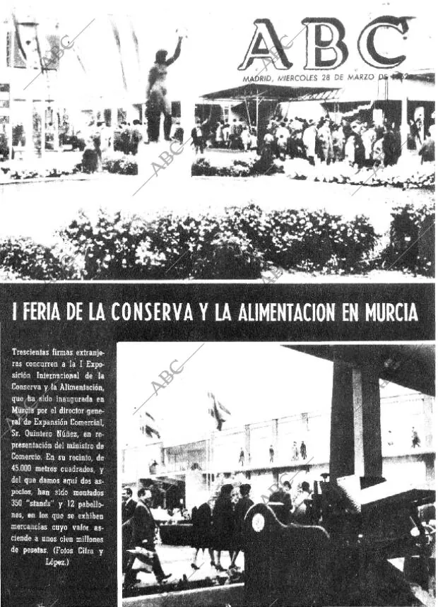 ABC MADRID 28-03-1962 página 1