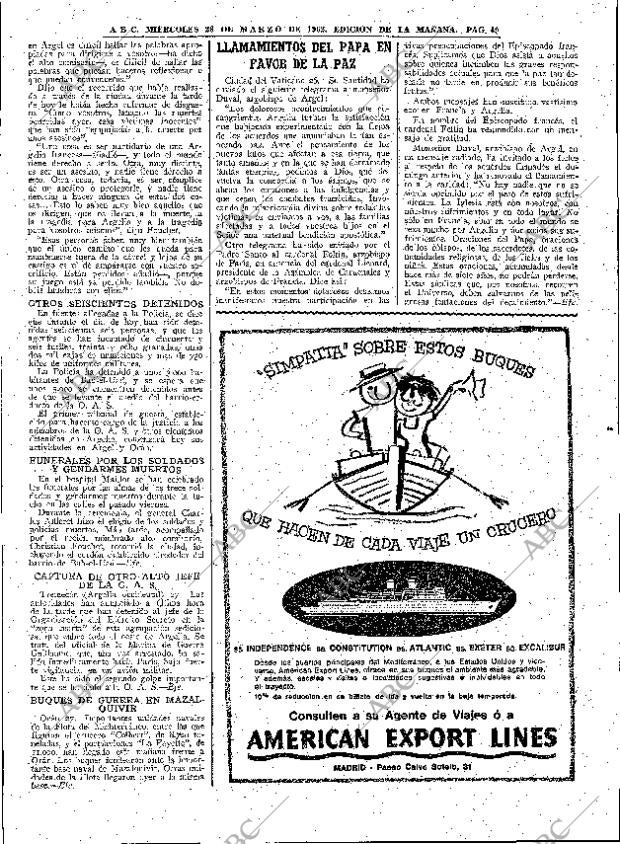 ABC MADRID 28-03-1962 página 49