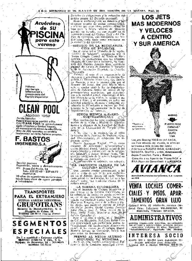 ABC MADRID 28-03-1962 página 64