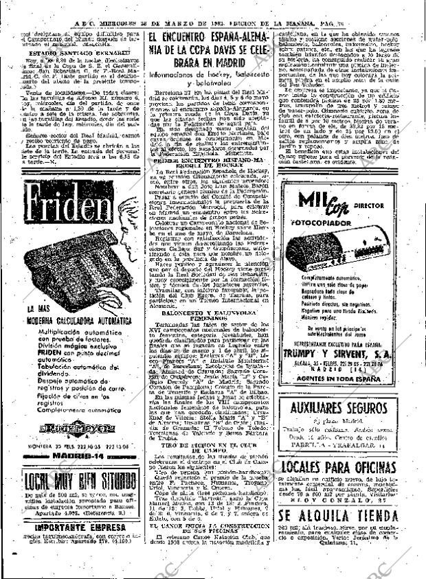 ABC MADRID 28-03-1962 página 76