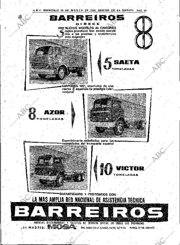 ABC MADRID 28-03-1962 página 78