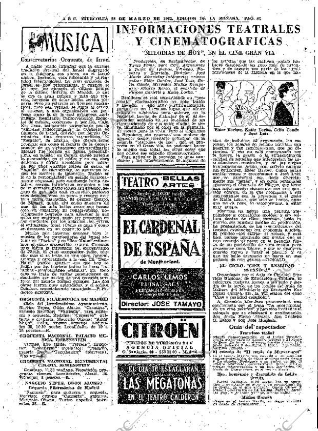 ABC MADRID 28-03-1962 página 81