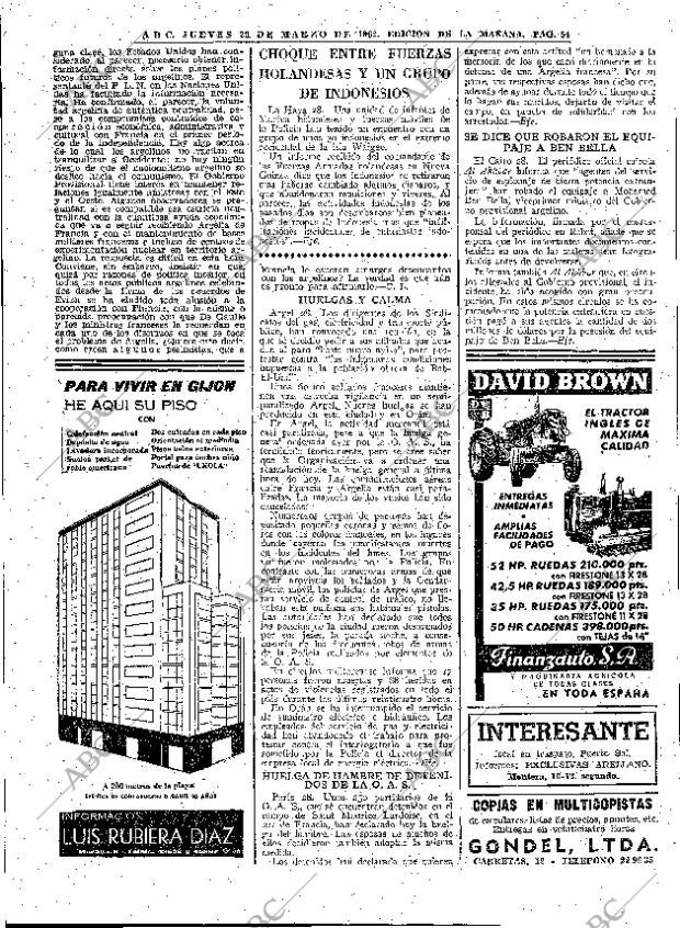 ABC MADRID 29-03-1962 página 54