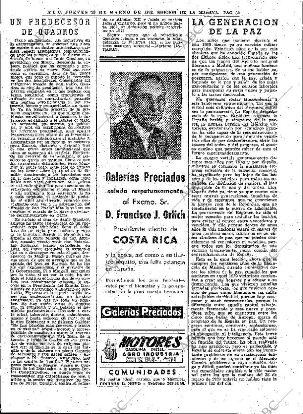 ABC MADRID 29-03-1962 página 58