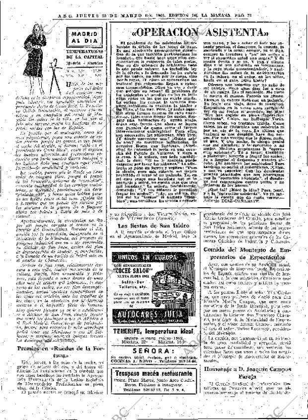 ABC MADRID 29-03-1962 página 73