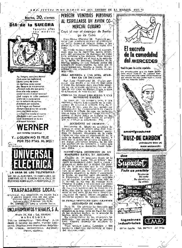 ABC MADRID 29-03-1962 página 78