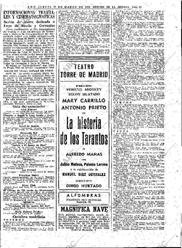 ABC MADRID 29-03-1962 página 83