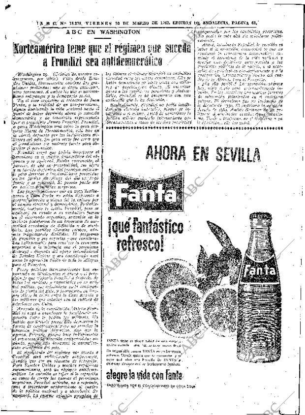 ABC SEVILLA 30-03-1962 página 49