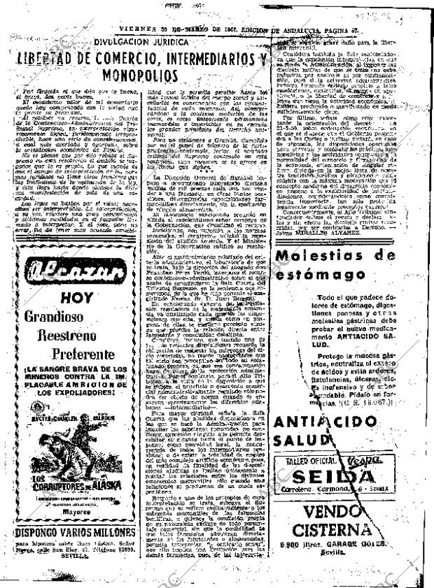 ABC SEVILLA 30-03-1962 página 57