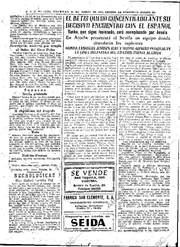 ABC SEVILLA 30-03-1962 página 65
