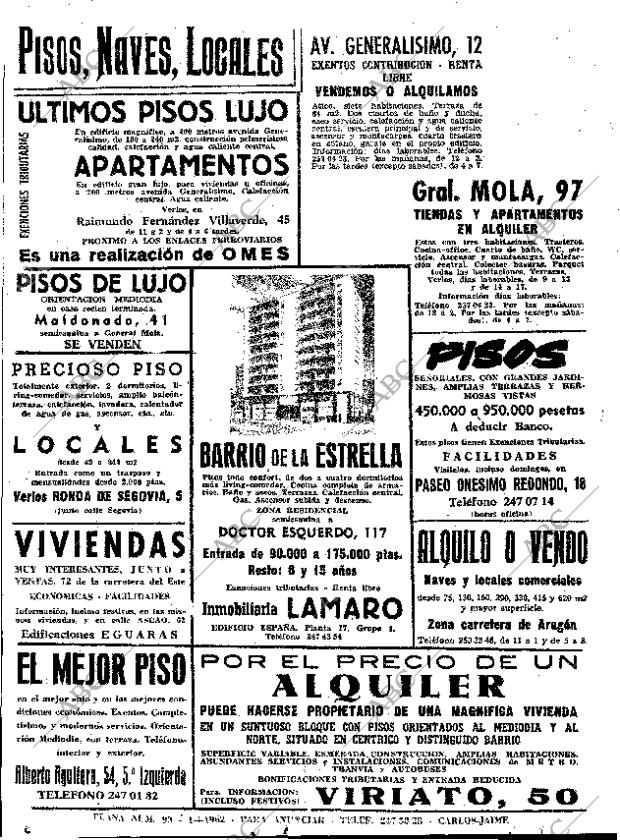 ABC MADRID 01-04-1962 página 40