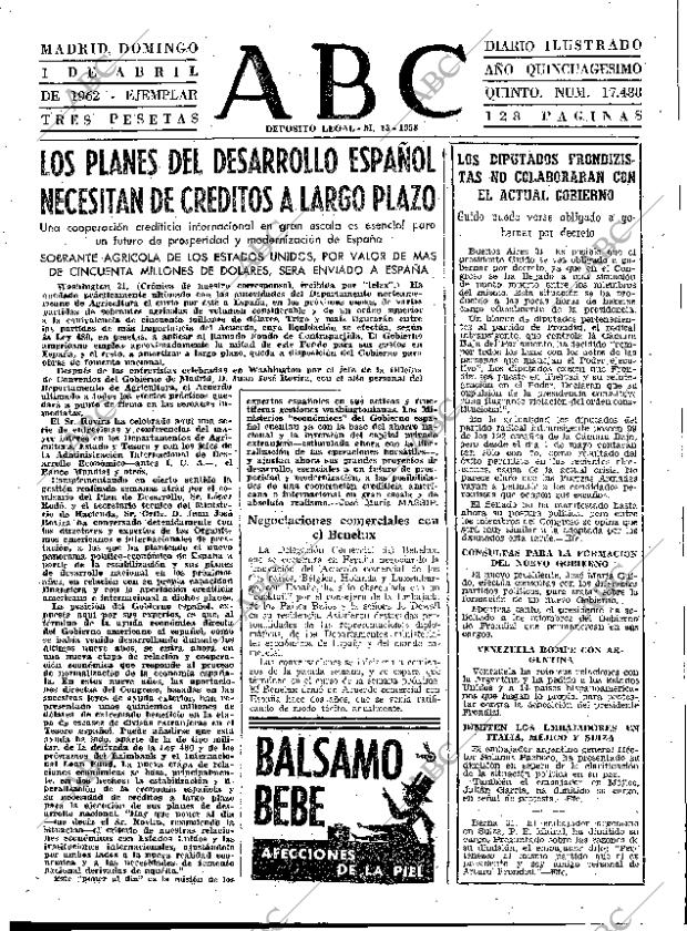 ABC MADRID 01-04-1962 página 79