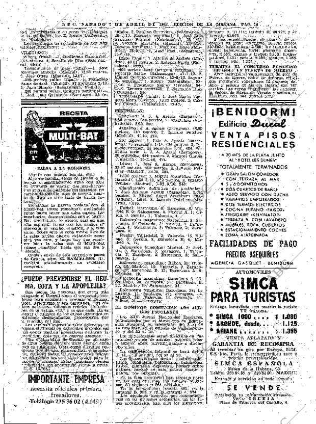 ABC MADRID 07-04-1962 página 78