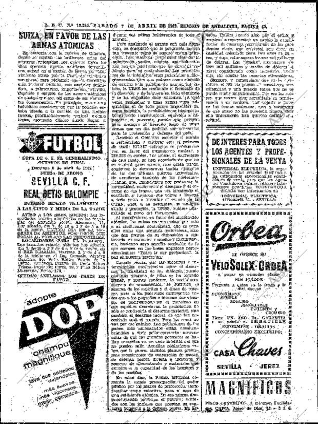 ABC SEVILLA 07-04-1962 página 40