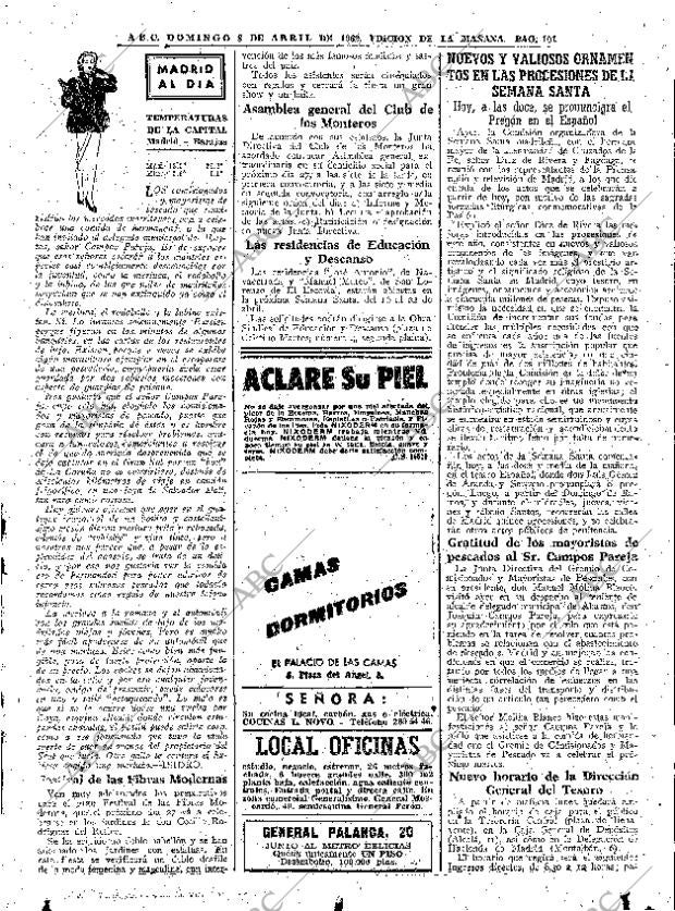 ABC MADRID 08-04-1962 página 101