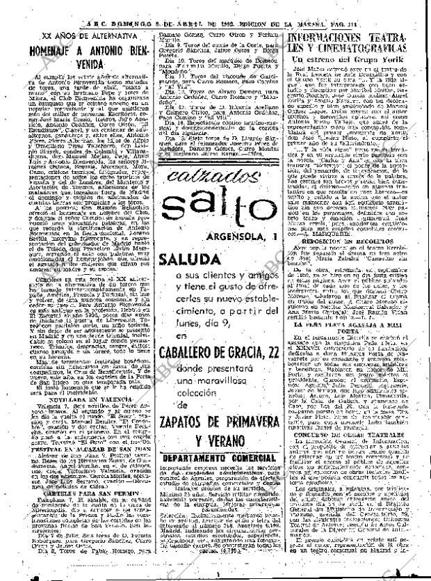 ABC MADRID 08-04-1962 página 111