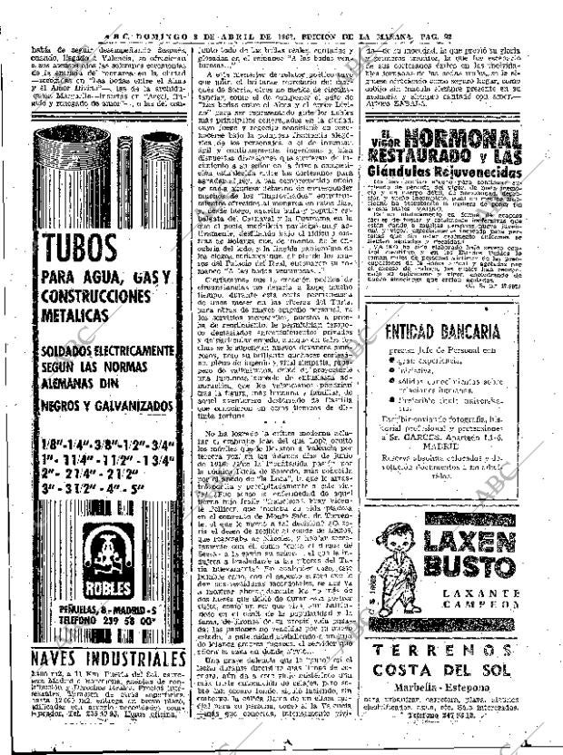 ABC MADRID 08-04-1962 página 92