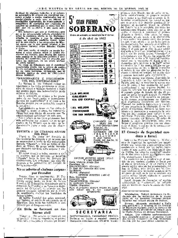 ABC MADRID 10-04-1962 página 36