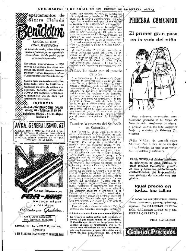 ABC MADRID 10-04-1962 página 48