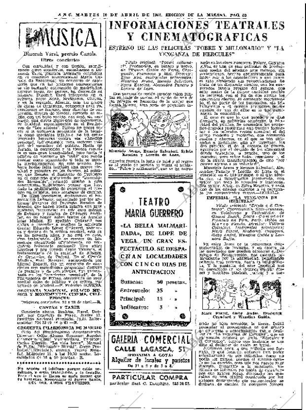 ABC MADRID 10-04-1962 página 63