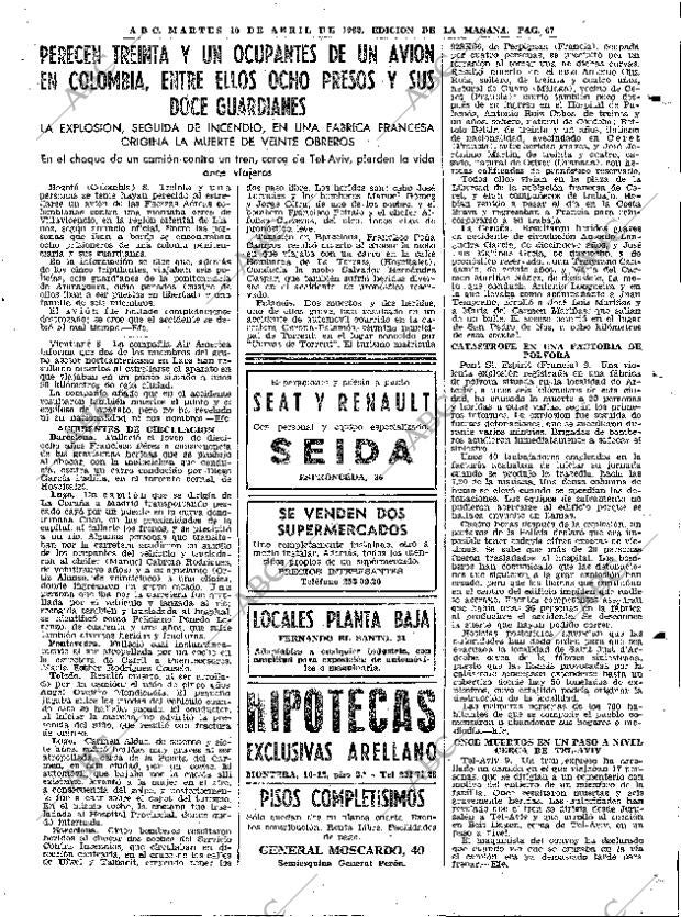 ABC MADRID 10-04-1962 página 67