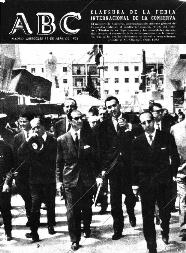 ABC MADRID 11-04-1962 página 1