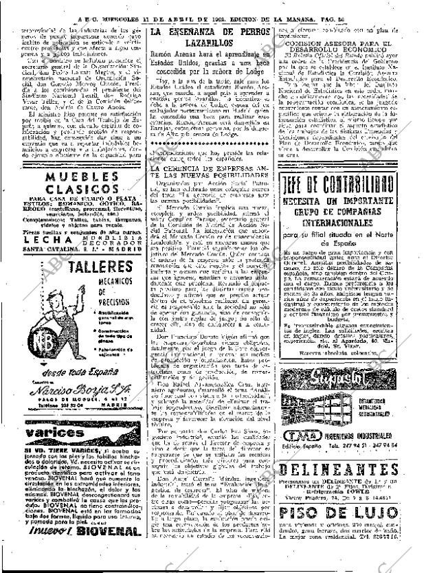 ABC MADRID 11-04-1962 página 56