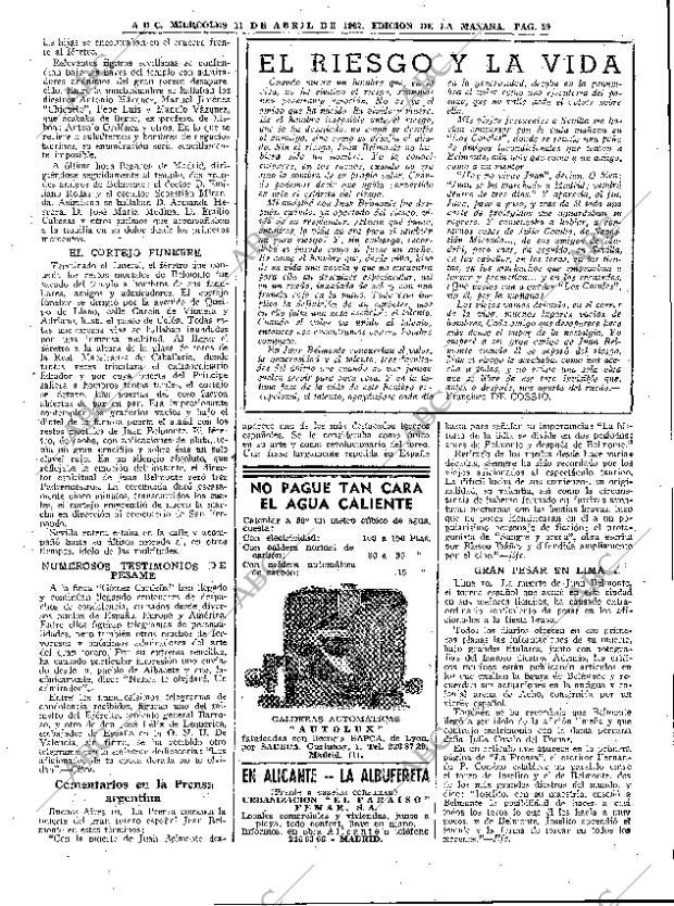 ABC MADRID 11-04-1962 página 59