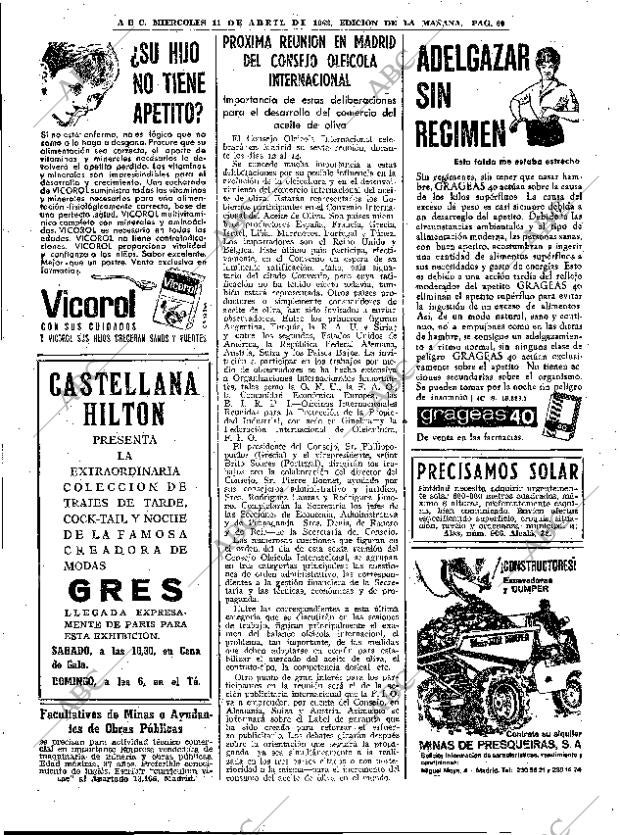 ABC MADRID 11-04-1962 página 60