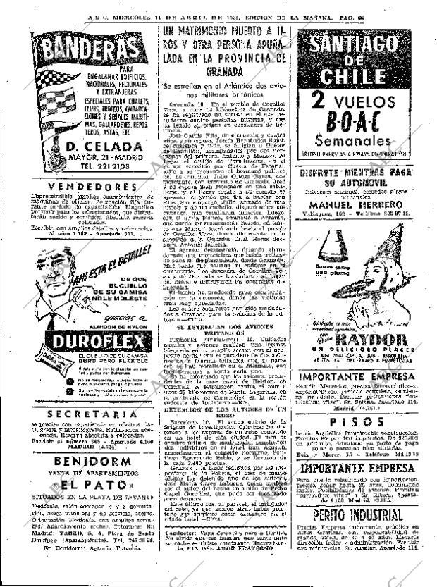 ABC MADRID 11-04-1962 página 68