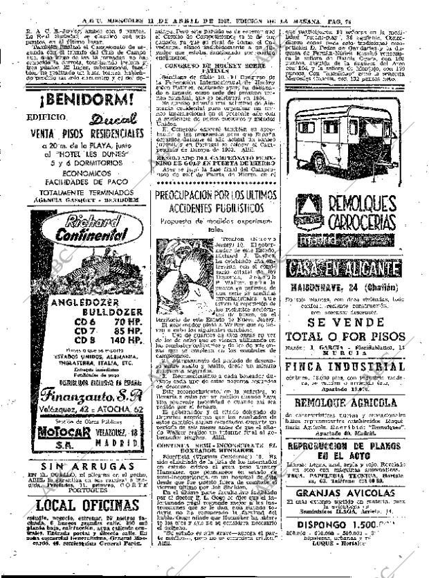 ABC MADRID 11-04-1962 página 76