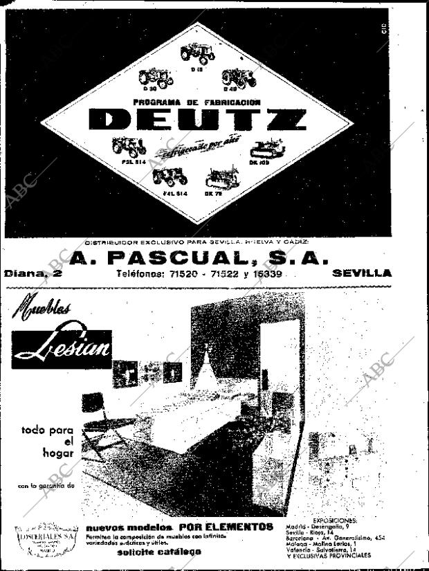 ABC SEVILLA 13-04-1962 página 36