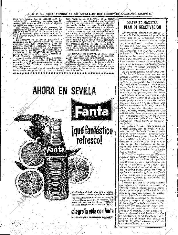 ABC SEVILLA 13-04-1962 página 51