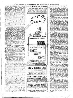 ABC MADRID 14-04-1962 página 62