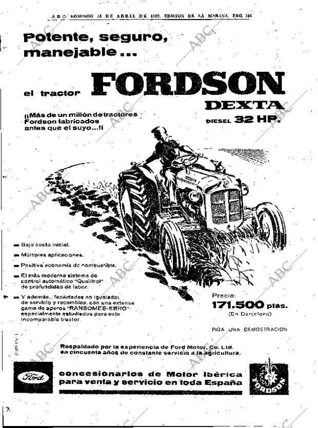 ABC MADRID 15-04-1962 página 104