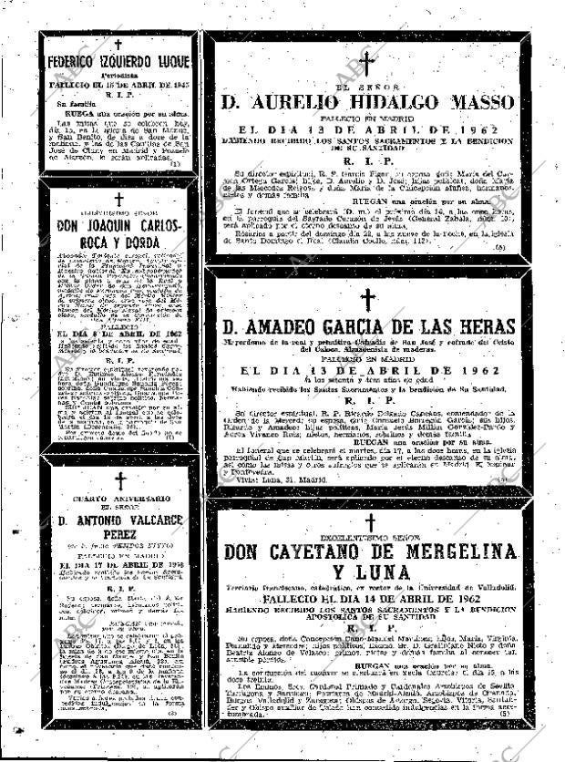 ABC MADRID 15-04-1962 página 124