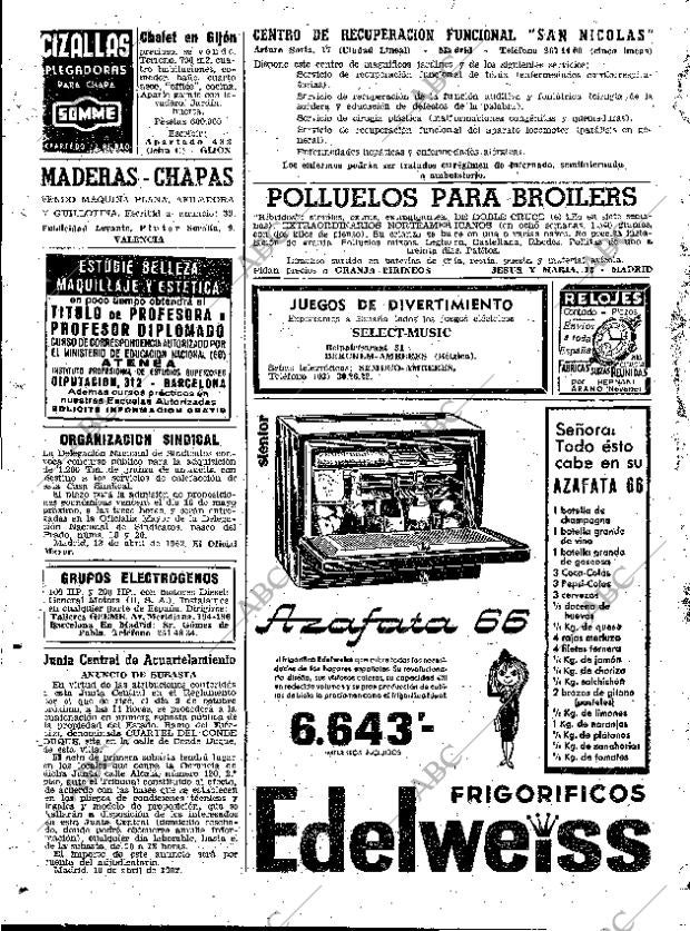 ABC MADRID 15-04-1962 página 126
