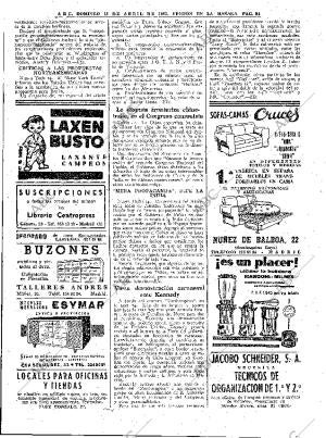 ABC MADRID 15-04-1962 página 84