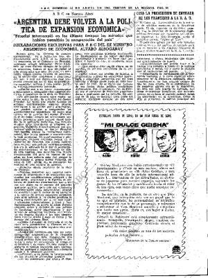 ABC MADRID 15-04-1962 página 85