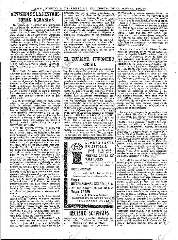 ABC MADRID 15-04-1962 página 88