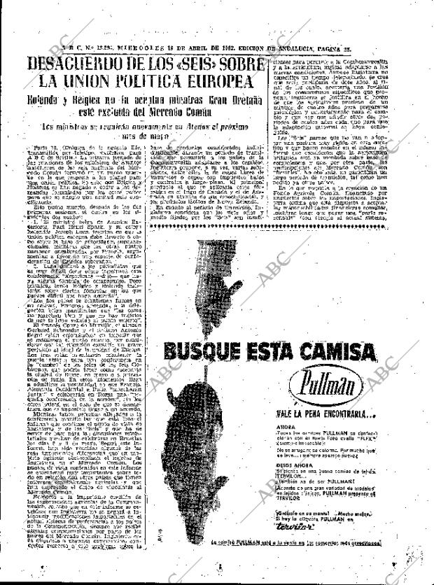 ABC SEVILLA 18-04-1962 página 25