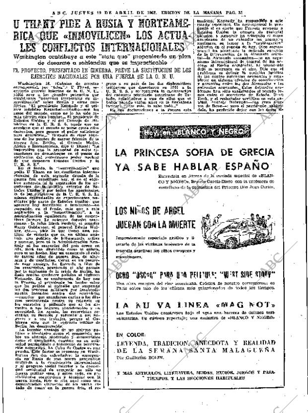 ABC MADRID 19-04-1962 página 35