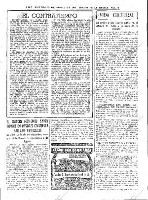 ABC MADRID 19-04-1962 página 49