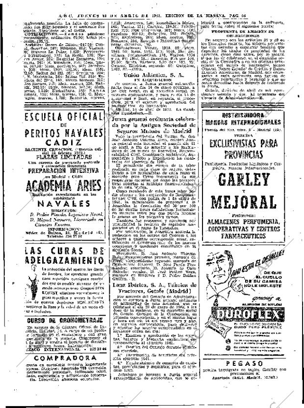 ABC MADRID 19-04-1962 página 66
