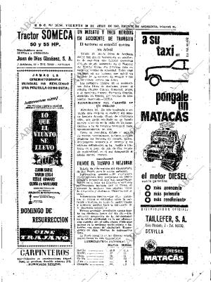 ABC SEVILLA 20-04-1962 página 54