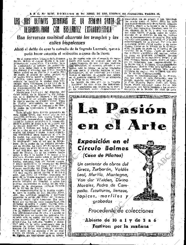 ABC SEVILLA 22-04-1962 página 55