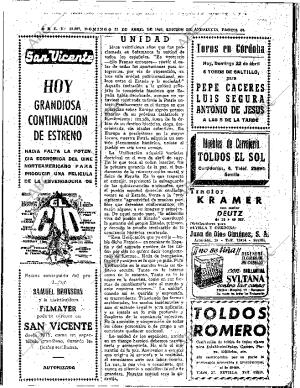 ABC SEVILLA 22-04-1962 página 68