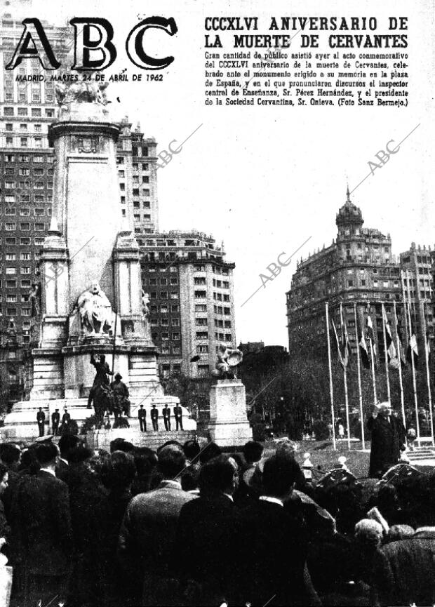 ABC MADRID 24-04-1962 página 1
