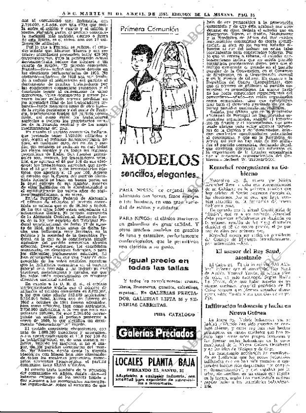 ABC MADRID 24-04-1962 página 54