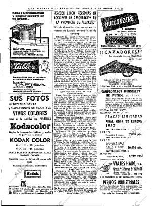 ABC MADRID 24-04-1962 página 62